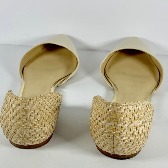 Cream/neutral ballet pointed toe flats - Picture 5 of 6